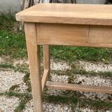 Antique solid wood desk