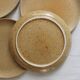 9 vintage stoneware dessert plates