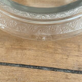 R.Lalique, molded pressed glass cup, signed