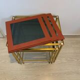Brass nesting tables