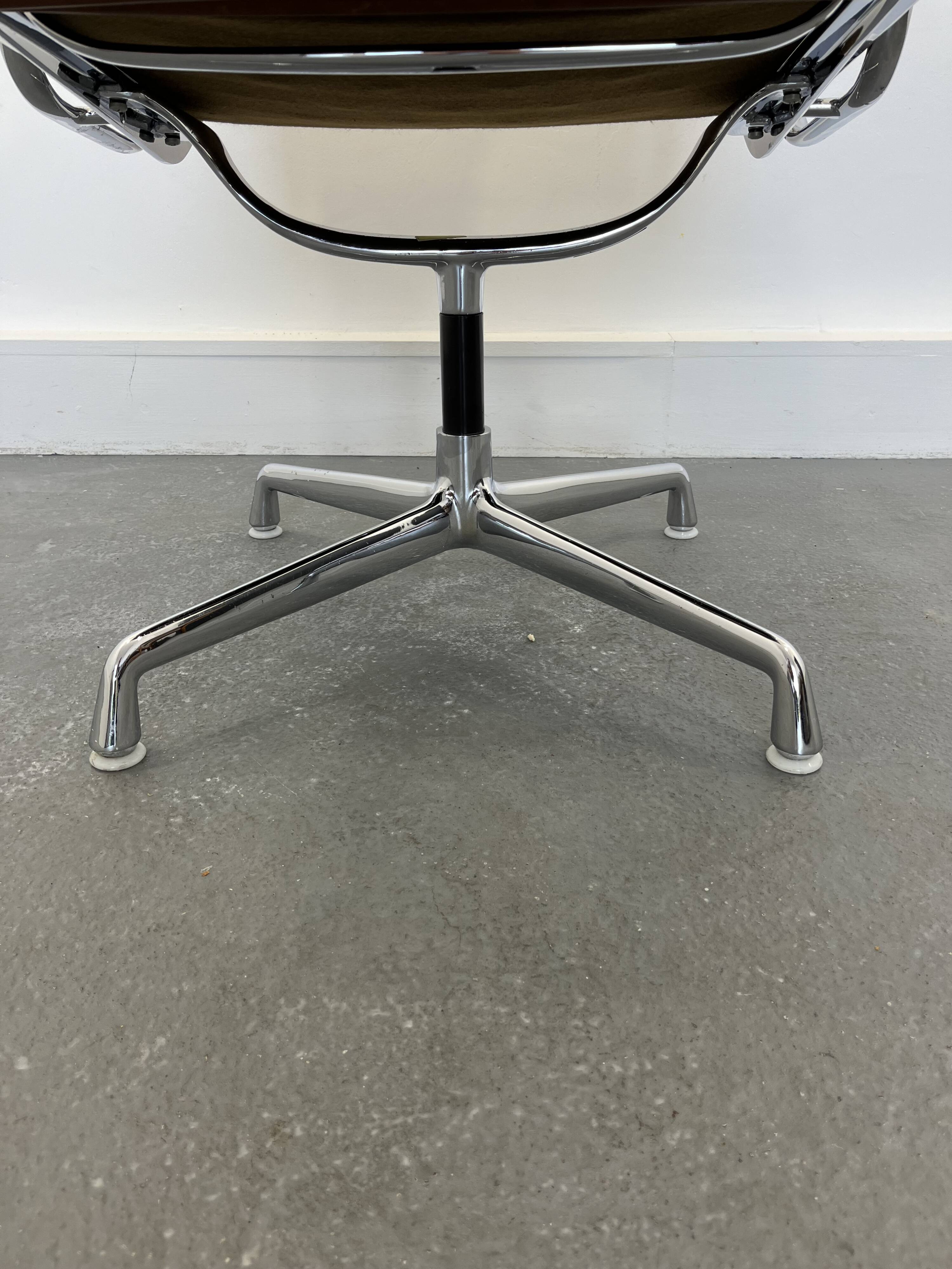 Soft Pad chairs by Charles and Ray Eames for Herman Miller, 1970s