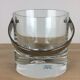 Crystal ice bucket by Vicke Lindstrand for Kosta Sweden, Pippi model