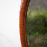Miroir oval vintage 85x57cm