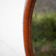 Vintage oval mirror 85x57cm