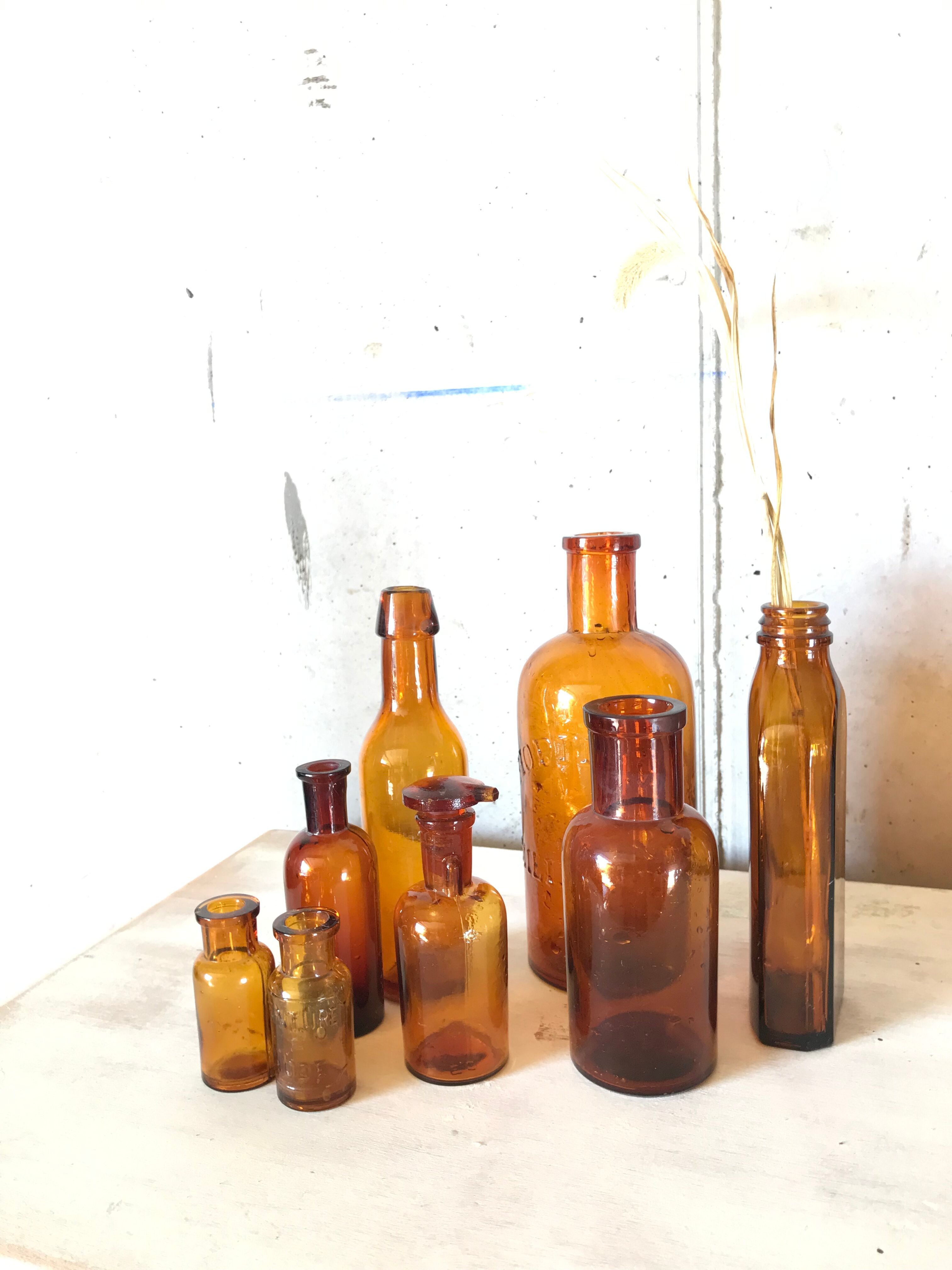 Batch of amber vials