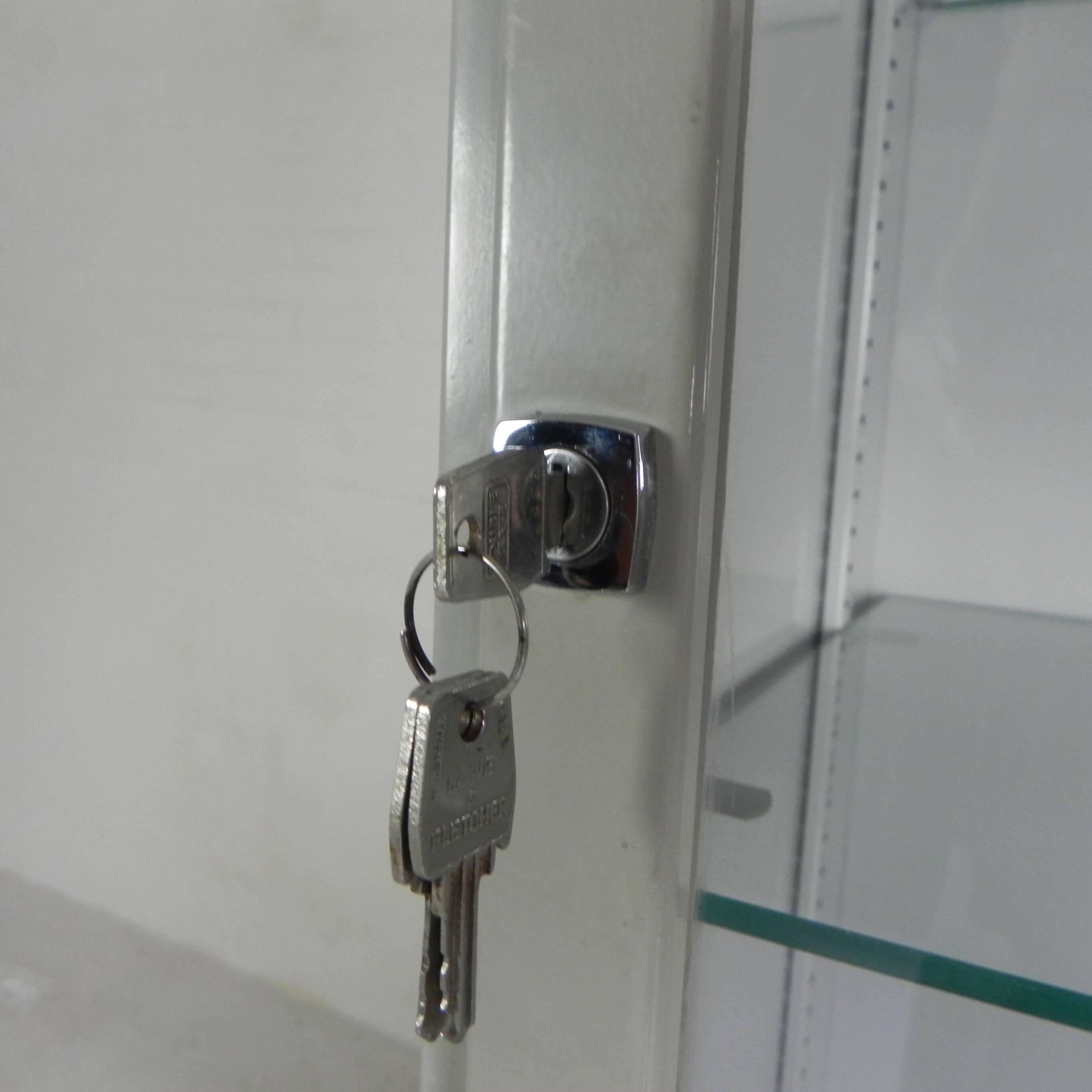 Steel doctor's cabinet, medicine cabinet, Oostwoud, 1960s