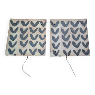 Two vintage Ikea wall lights
