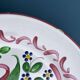 Two very old earthenware plates from the East.