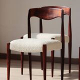 Set of 4 Scandinavian rosewood chairs – Otto Møller style | Vintage