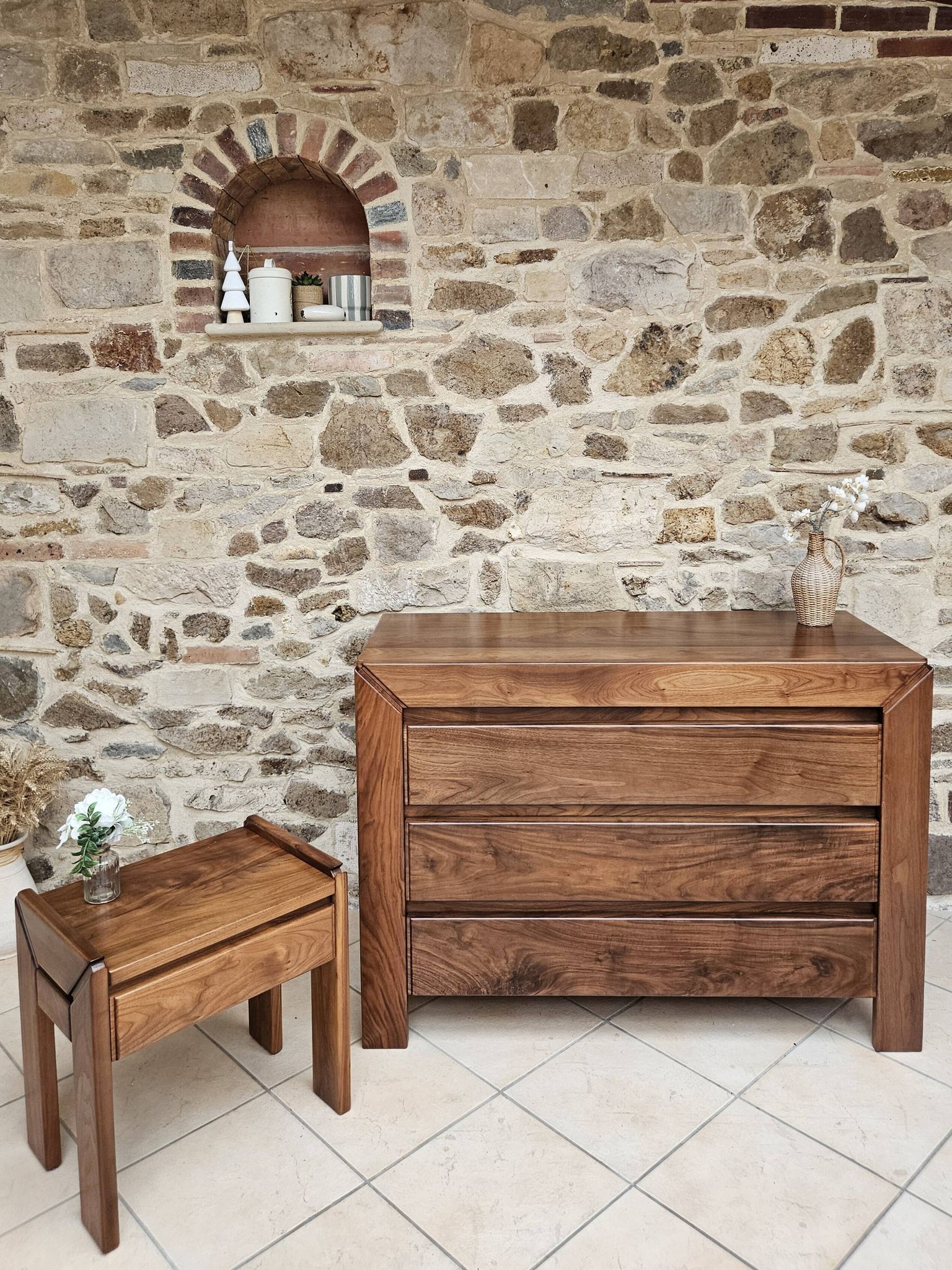 Chest of drawers and bedside table Maison Regain