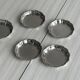 Lot de 6 coupelles inox brillant