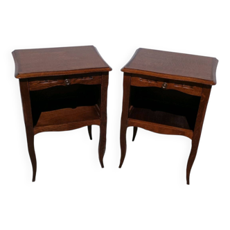 Paire tables de chevet