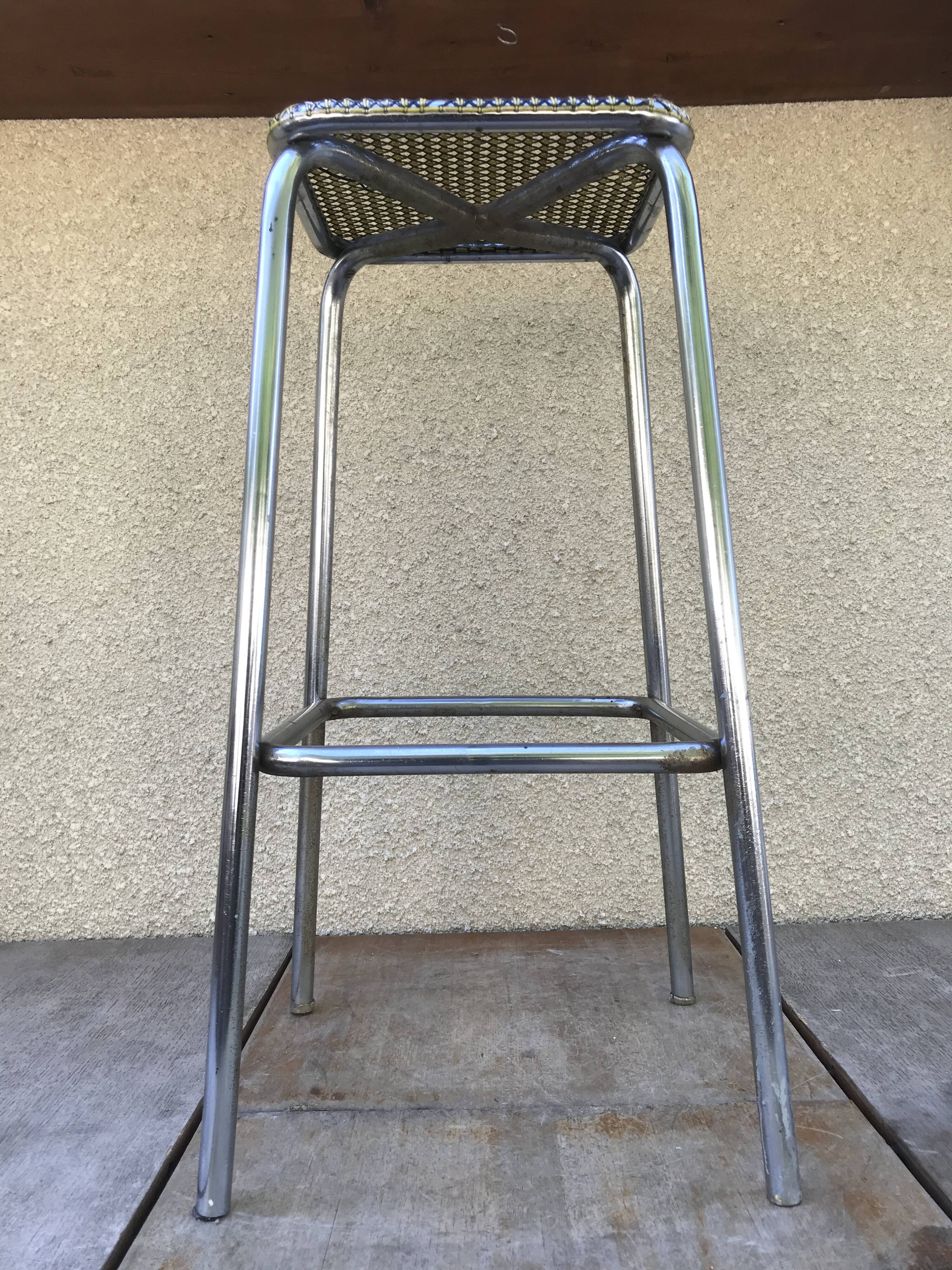 Ancient metal stool