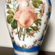 Jean-françois robert baccarat vase opaline peint main