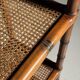 Faux bamboo bookcase
