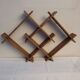 Vintage wooden wall shelf – post-war design (1930s-1940s)