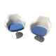 Pair of armchairs by Eero Saarinen for Knoll 1970