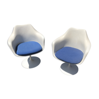 Pair of armchairs by Eero Saarinen for Knoll 1970