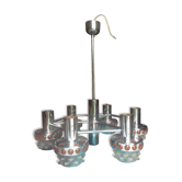 Suspension Lustre RAAK vintage annees 70 space age