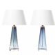 Paire de lampes à poser en cristral Model RD 1566