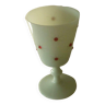 Verre calice en opaline fin 19 eme