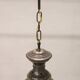 Brass and Glass Pendant Lamps, 1960s, Set of 3