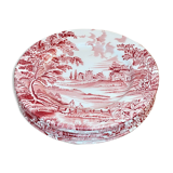 Set of 5 Luneville plates (English style)