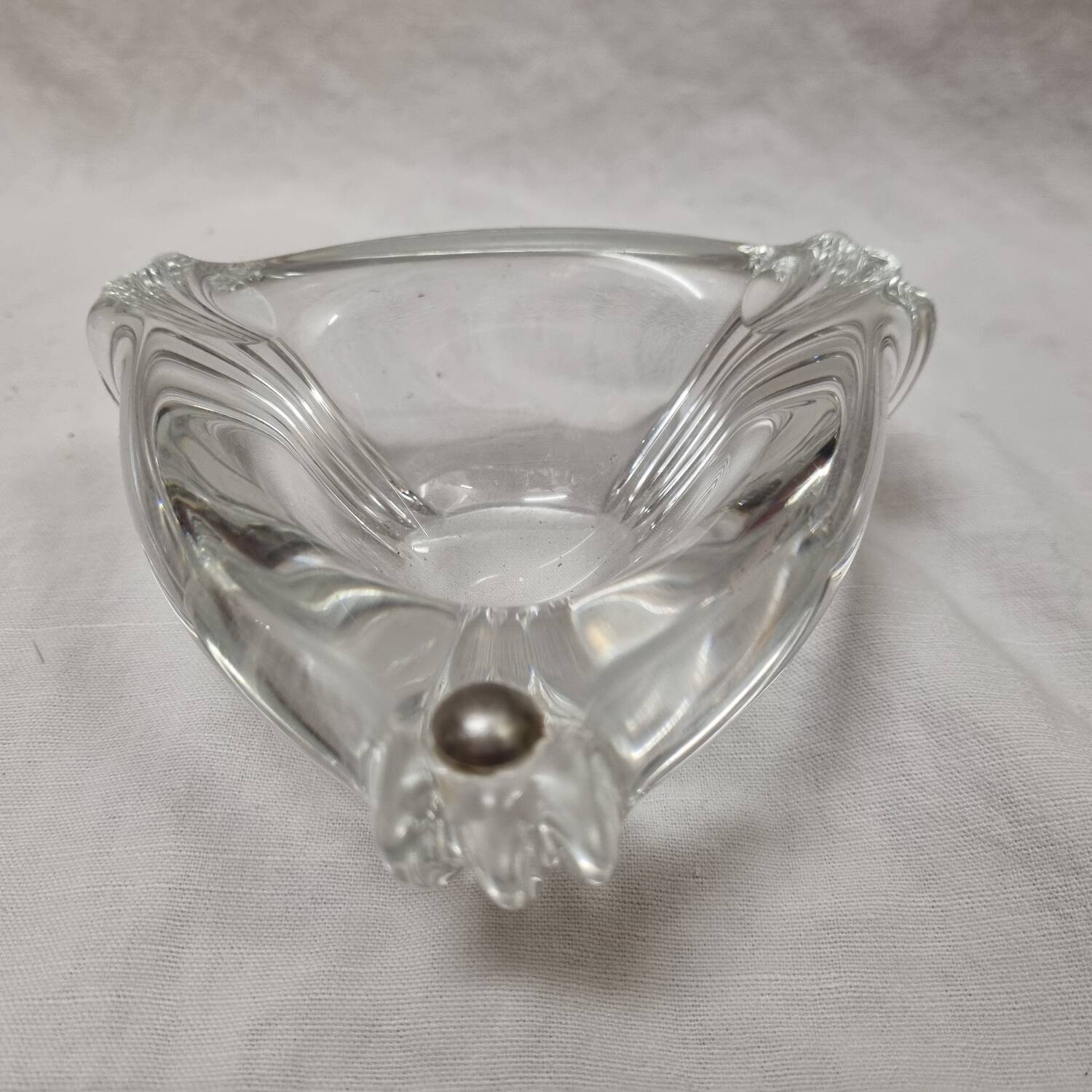 Daum France Crystal Ashtray