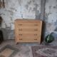 Wooden chest of drawers