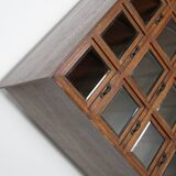Meuble de mercerie ancien en chêne allemand, années 1920/30