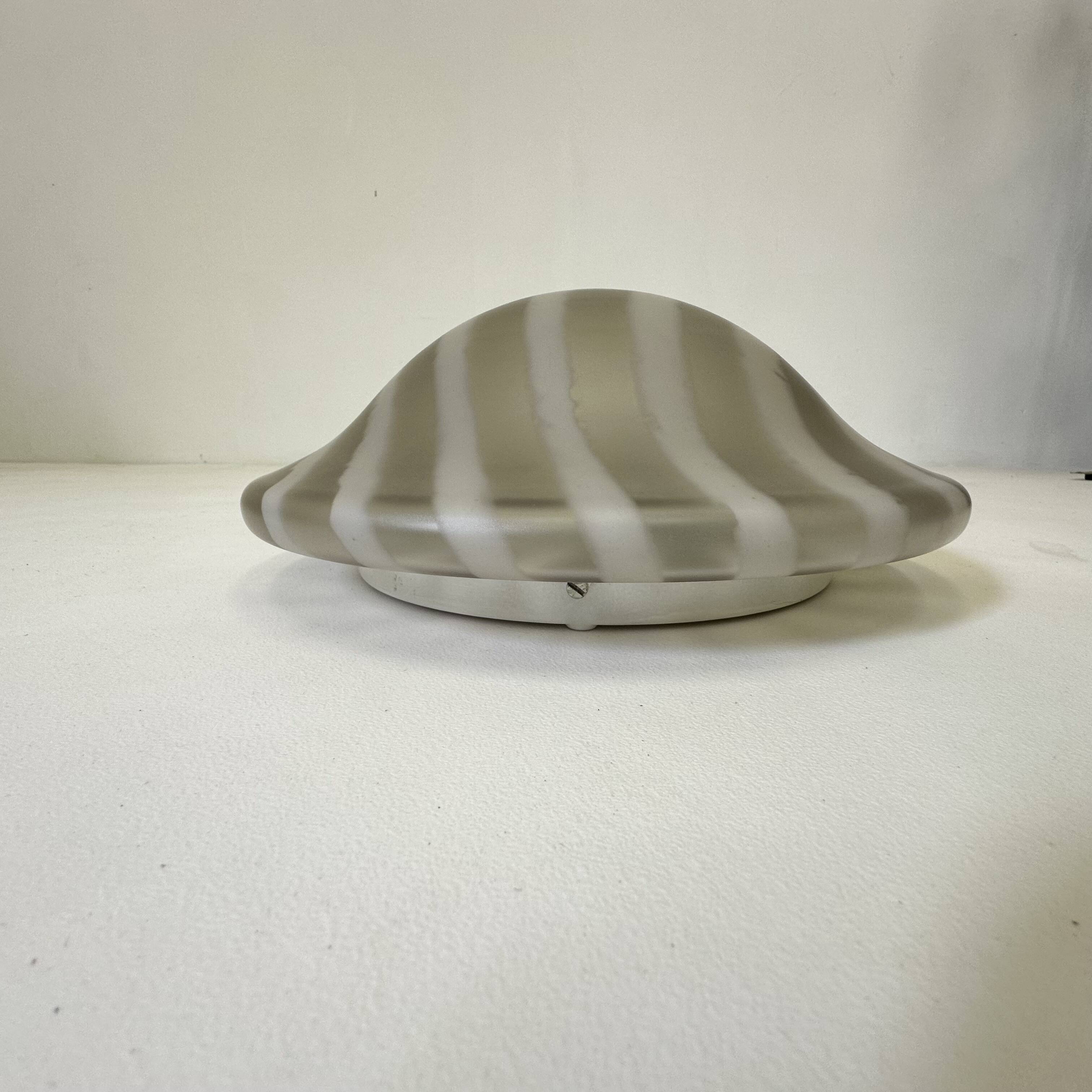 Peil & Putzler flush mount wall lamp ‘Zebra’ , 1970s Germany