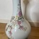 Old Napoleon 3 globe electrified oil lamp in opaline