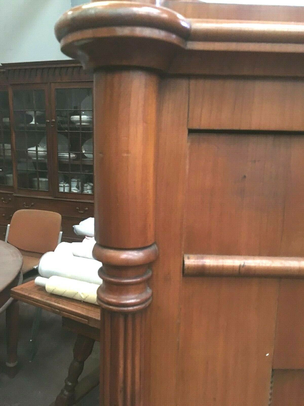 Secretary in wrong eye wardrobe cherrywood sideboard in Empire style