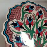 Flowery turkish trivet table mat