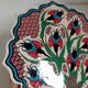 Flowery turkish trivet table mat