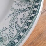 Set of 7 Terre de fer plates