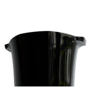 Seau à vin Art déco en verre pressé, années 1940