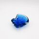 Vide-Poche Murano Sommerso Dégradé Bleu Polylobé 12cm 512g Design