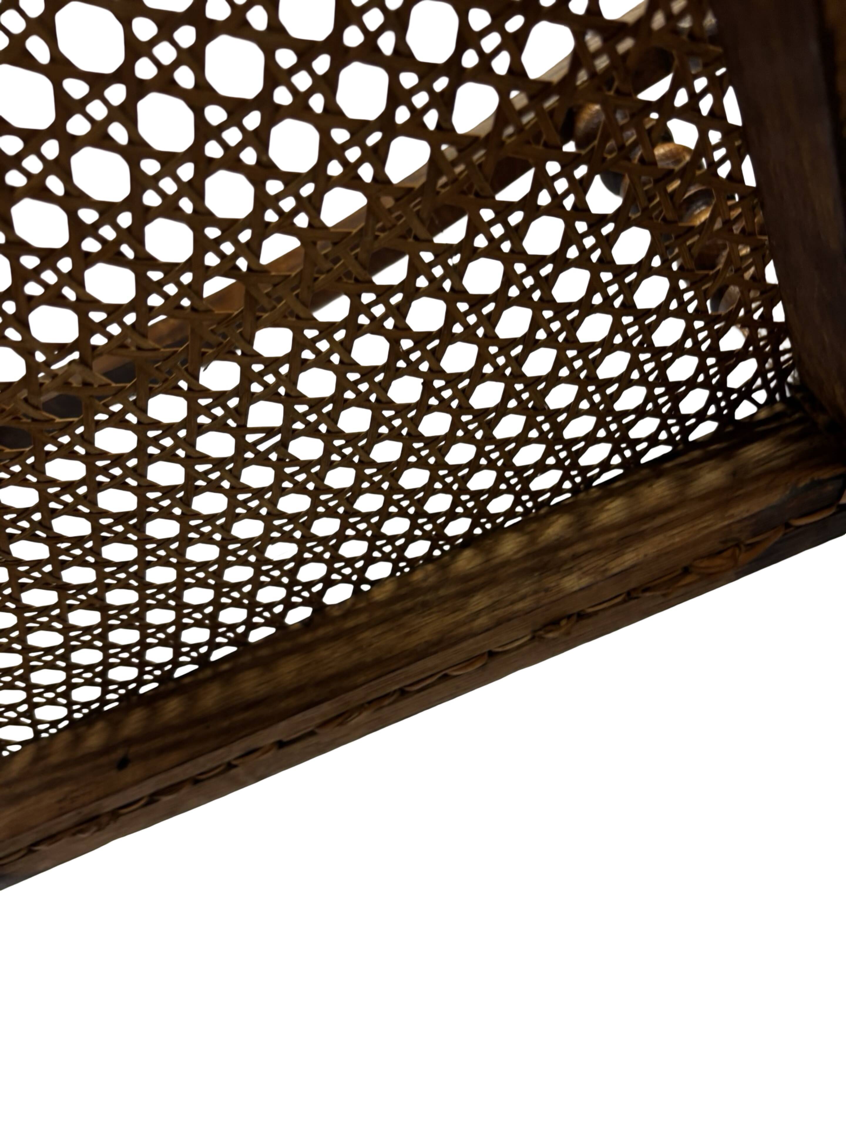 Art Deco chair minimalist oak wicker minimalist design