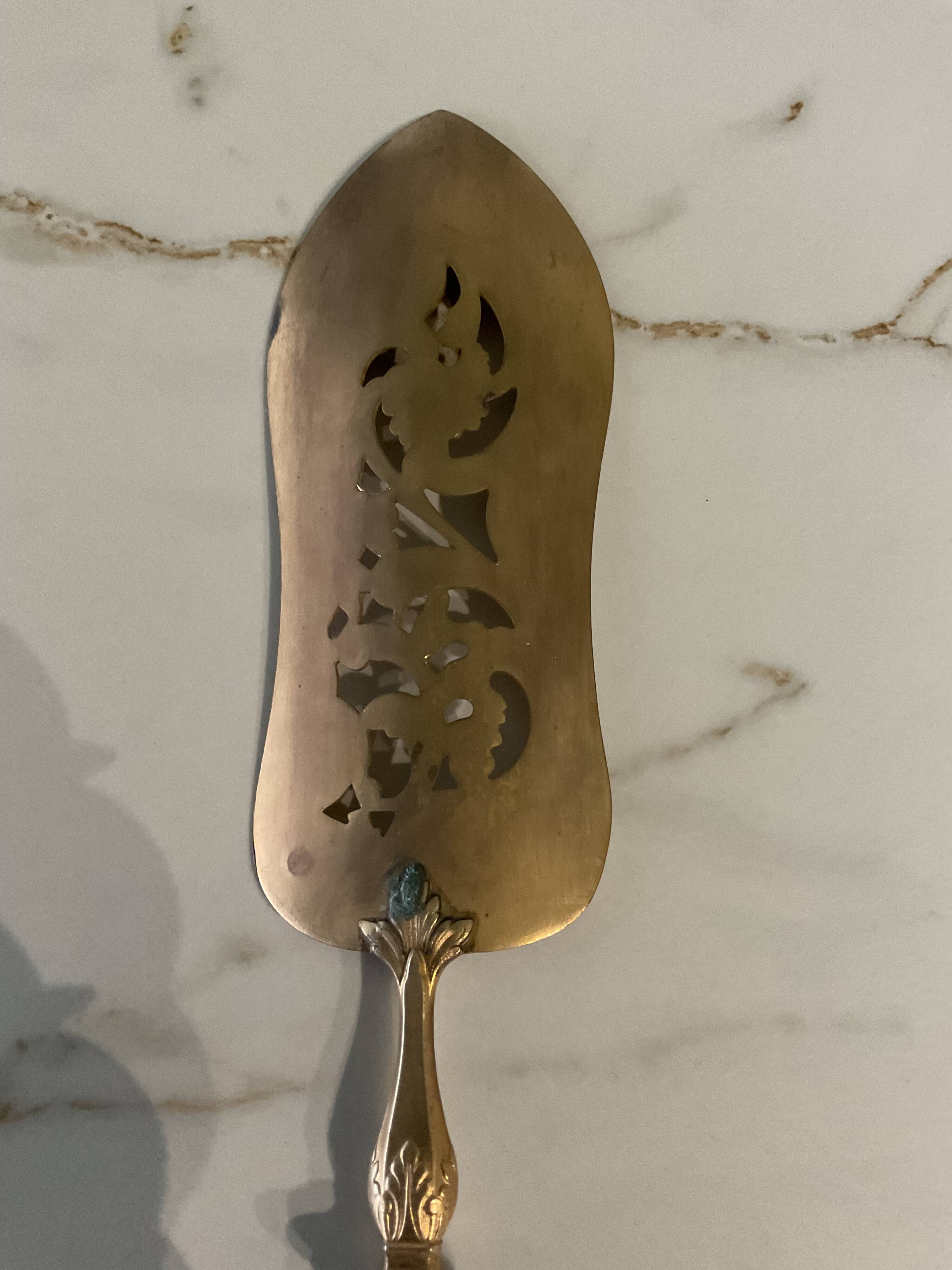 Pie server Art Nouveau