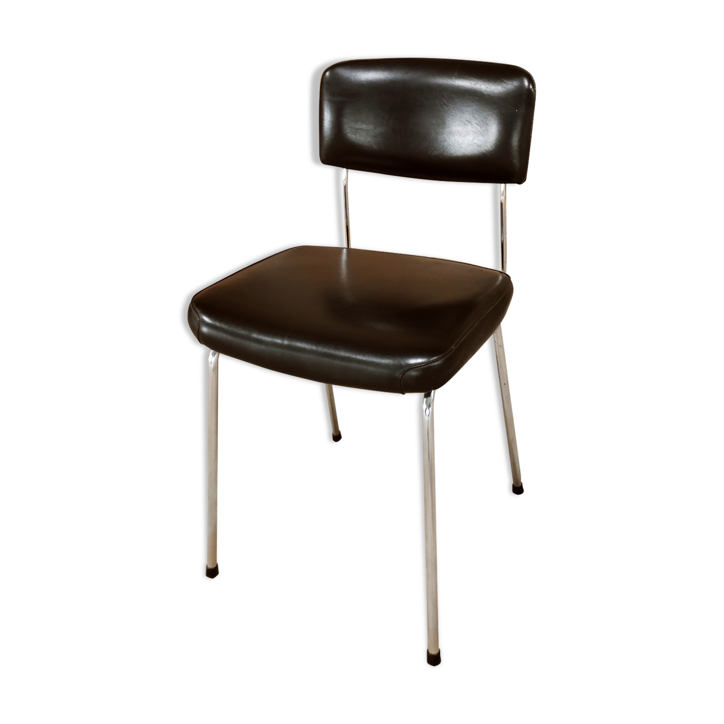 OEM chair - Strafor black with chrome base