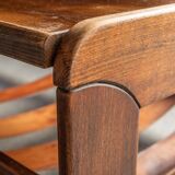 Table basse brutaliste, design hollandais, années 1970