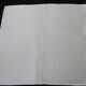 6 old white damask cotton napkins 49 x 56 cm