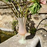 Powder pink vase