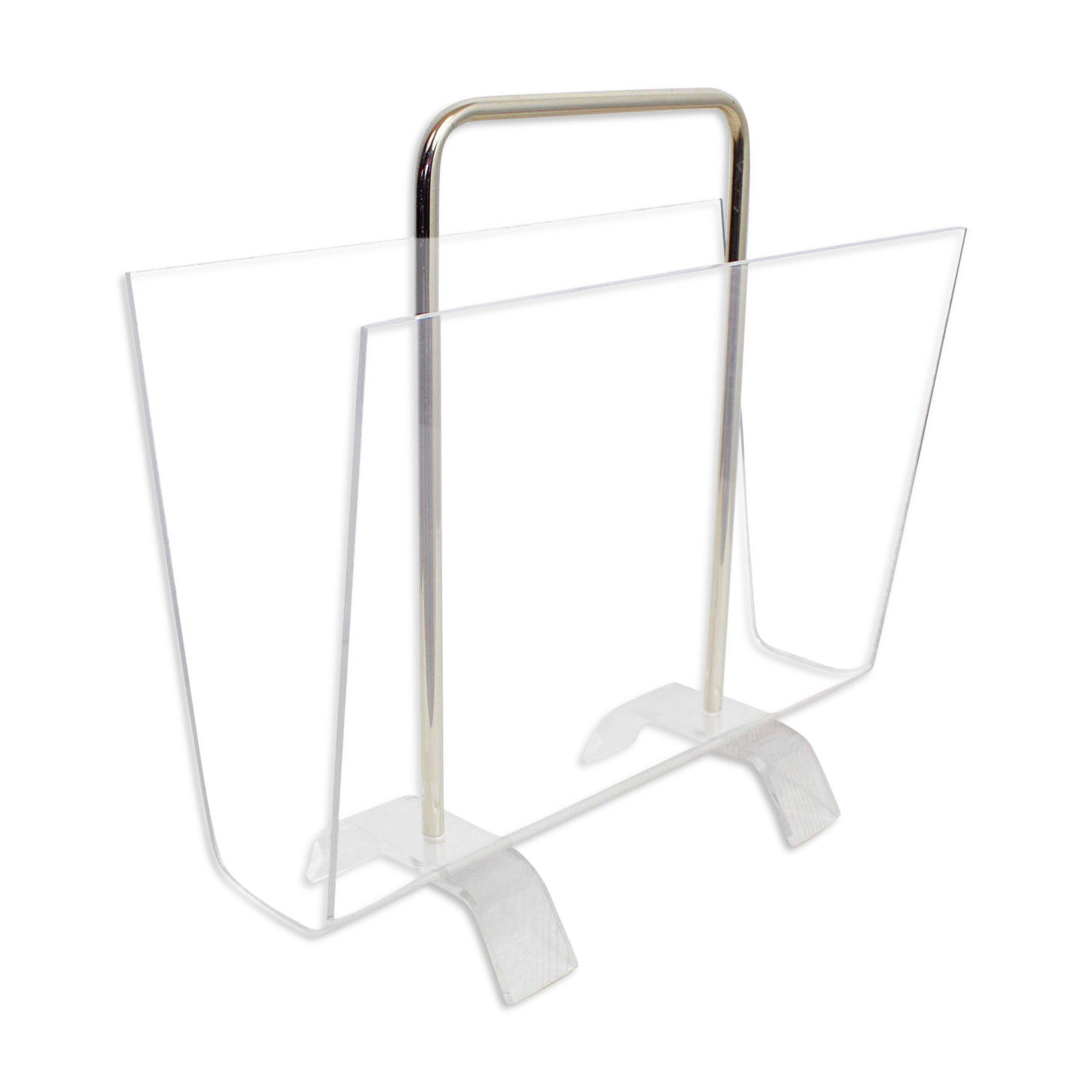 Plexiglass magazine holder