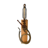 Old wall gas pump