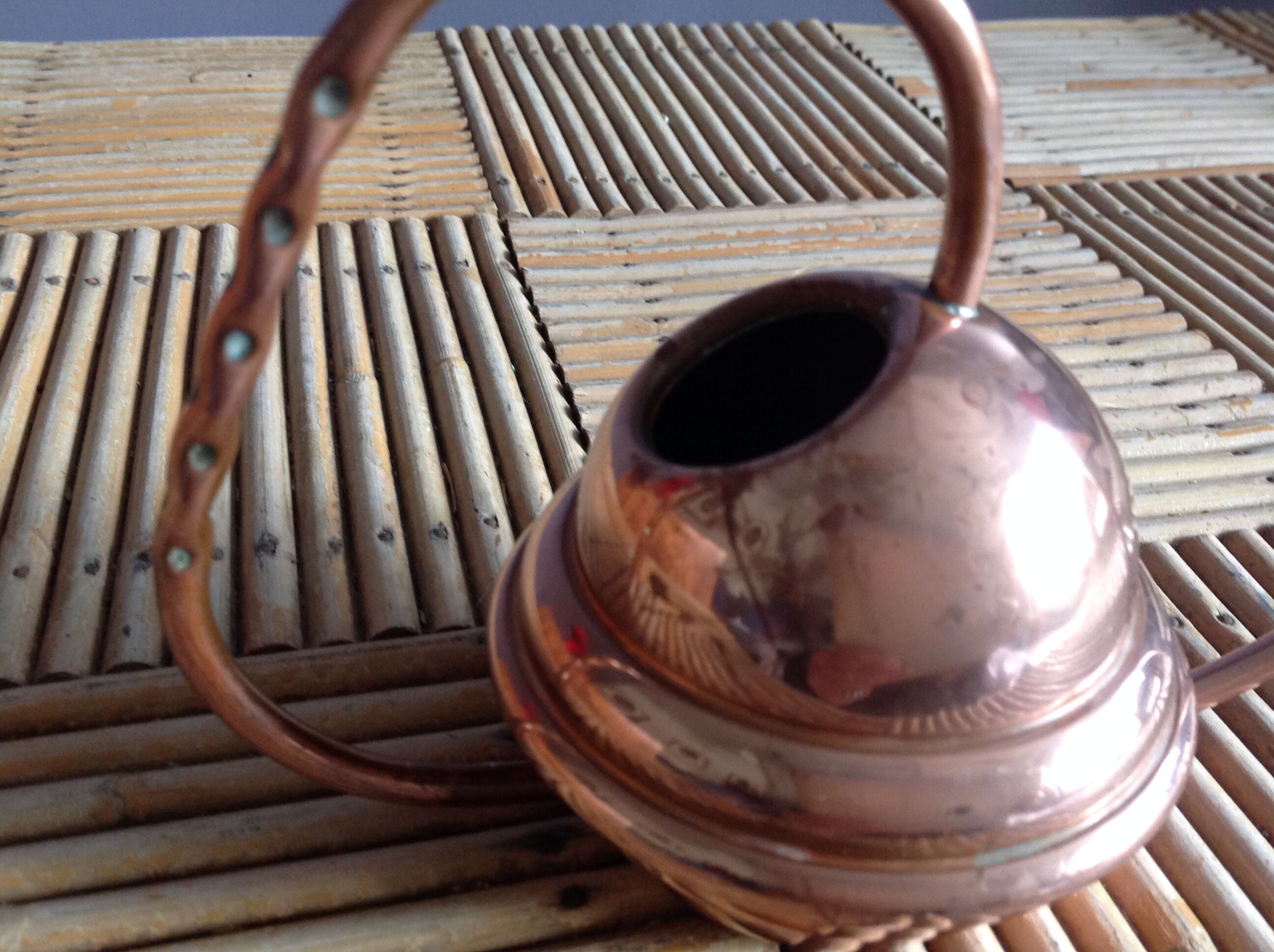 Copper watering can