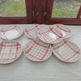 7 hollow plates Moulin des loups