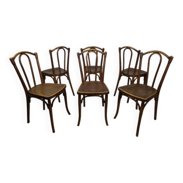 Thonet bistro chairs, set of 6
