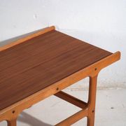 Table basse vintage en teck et hêtre style scandinave – Scandinavie, vers 1960